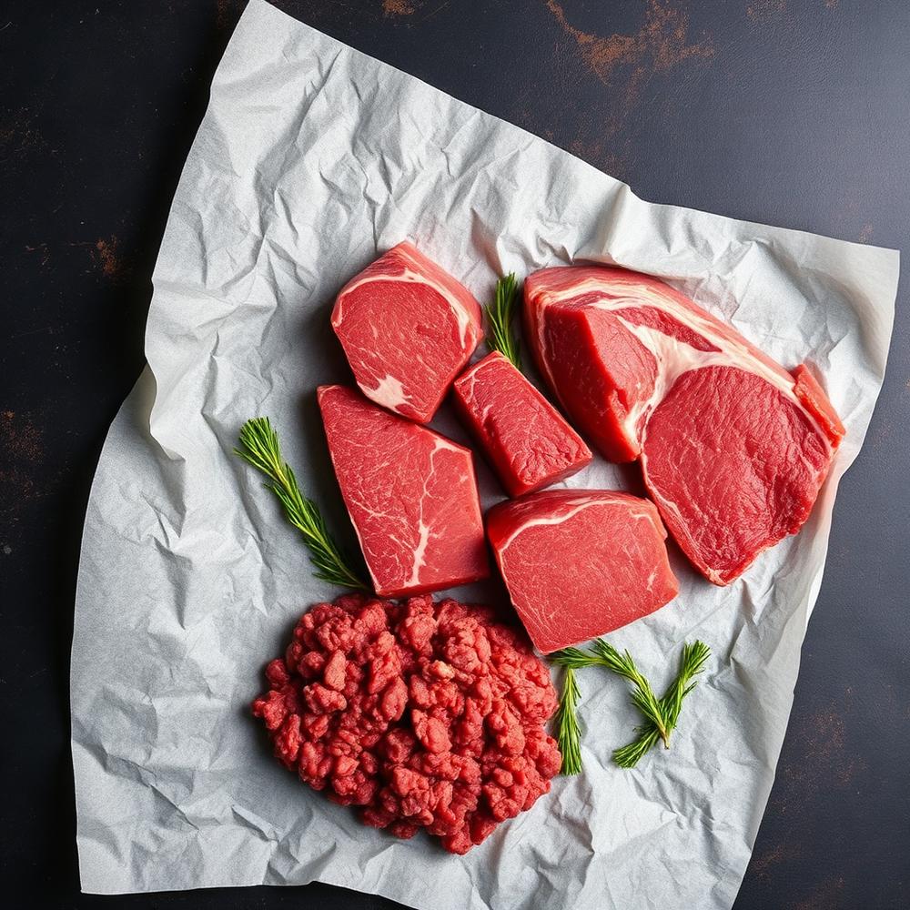 Fresh beef at Key Food Hollywood meat market